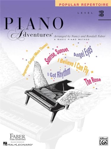 Piano Adventures Popular Repertoire Book: Level 3B: Noten, Sammelband für Klavier von Faber Piano Adventures